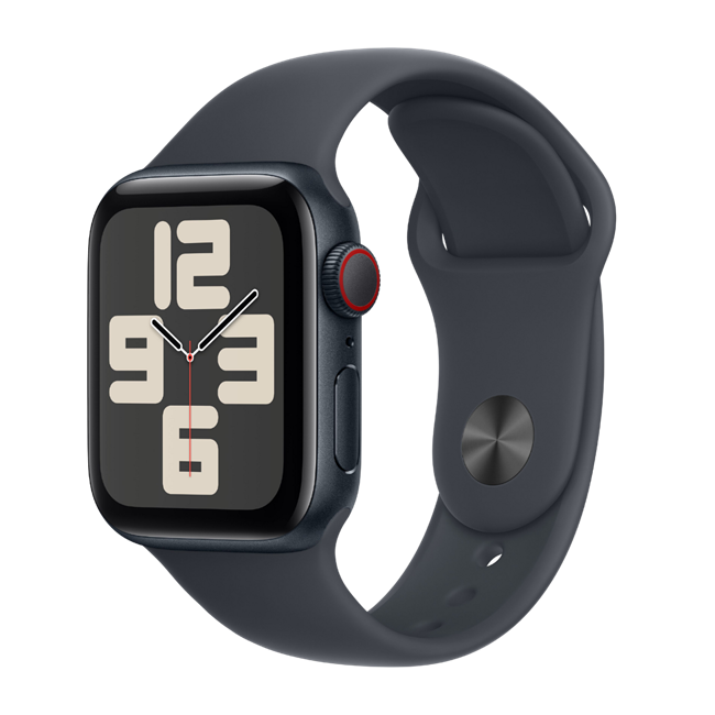 Apple Watch SE 2 Cellular | Viền Nhôm | Dây cao su