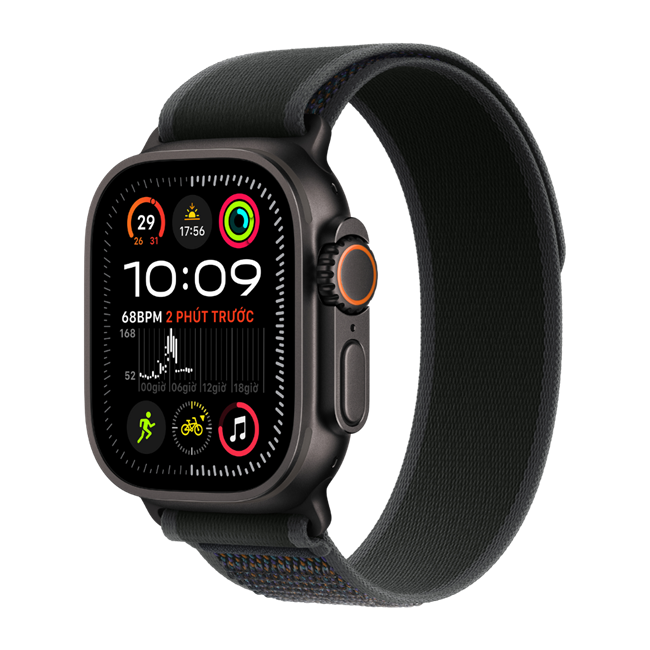 Apple Watch Ultra 2 GPS + Cellular 49mm viền Titanium đen