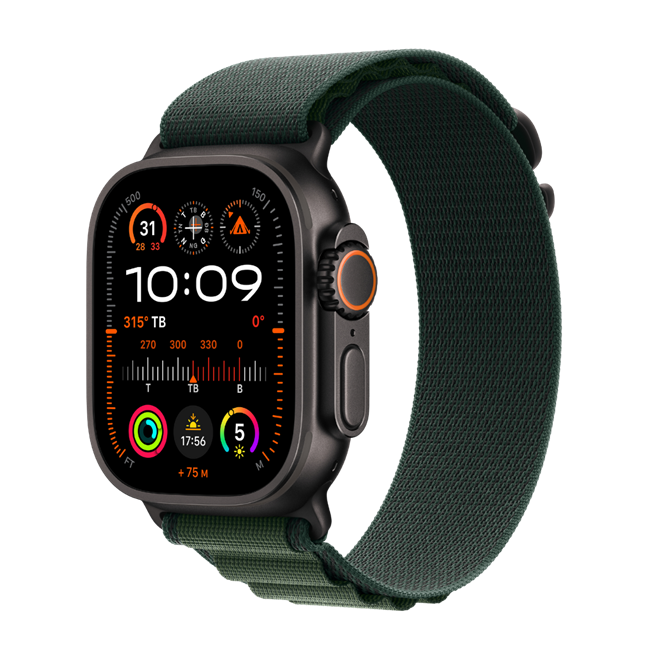 Apple Watch Ultra 2 GPS + Cellular 49mm viền Titanium đen