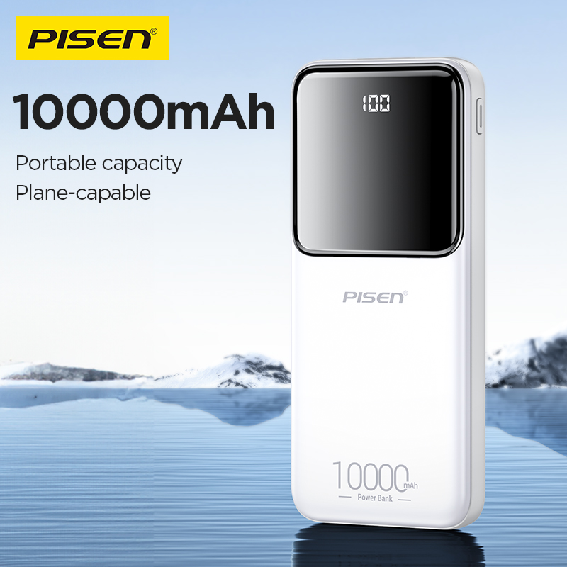 Pin Sạc dự phòng PISEN - Semi Mirror 10000mAh - TP-D053(GLB)